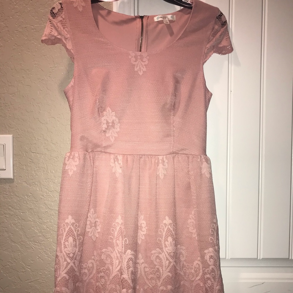 Light Pink Skater Dress (S)